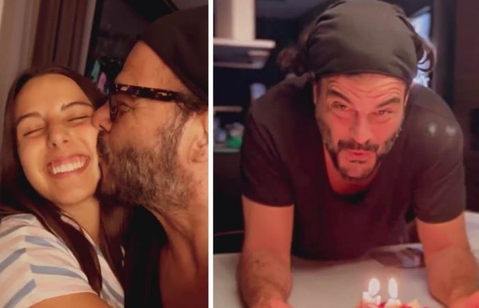 Francesco Renga wird 56, die Geste seiner Kinder erwärmt sein Herz: Jolanda und Leonardo schenken ihm einen kleinen Kuchen mit Kerzen – Gossip.it