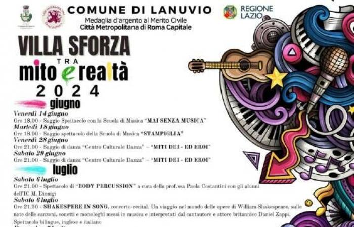Lanuvio – Die Kulturveranstaltung „Villa Sforza zwischen Mythos und Realität“ beginnt am Freitag, 14. Juni