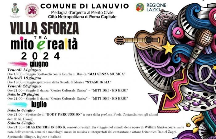 Lanuvio – Die Kulturveranstaltung „Villa Sforza zwischen Mythos und Realität“ beginnt am Freitag, 14. Juni