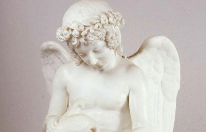 Liebe, die die Tauben tränkt von Luigi Bienaimé – Michelangelo Buonarroti ist zurück