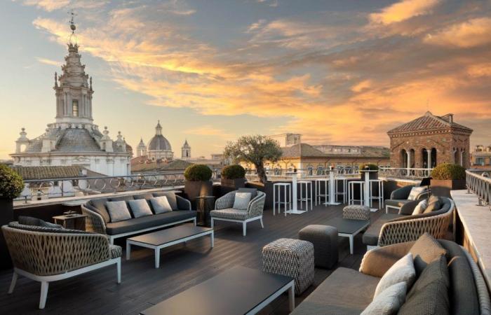 Das Pantheon Iconic Rome Hotel, das Hotel mit einer der Gourmet-Panoramadächer der Hauptstadt | Wo schlafen