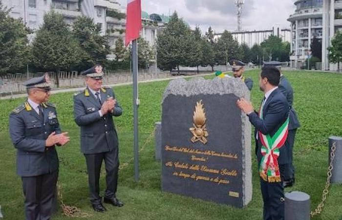 Denkmal für die Gefallenen der Guardia di Finanza im Zentrum von Legnano eingeweiht