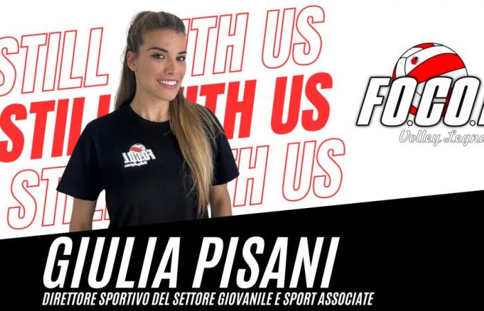 Focol Legnano und Giulia Pisani zur Sportdirektorin befördert: „Bereit für die neue Herausforderung, lasst uns gemeinsam wachsen“