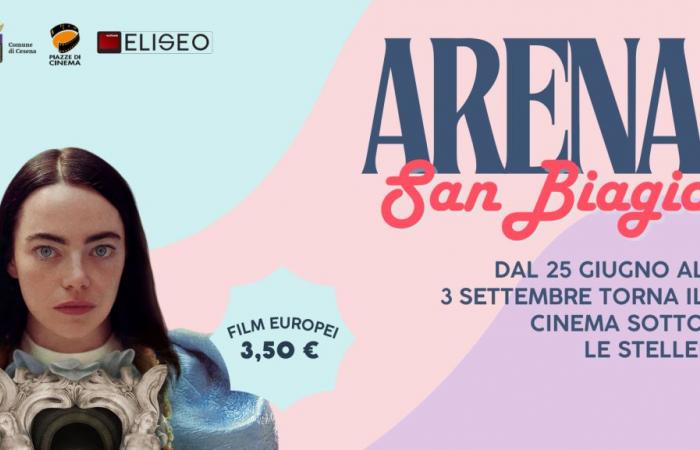 Kino Cesena – Sommerarena San Biagio 2024: Kino unter den Sternen von Juni bis September