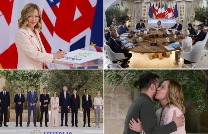 G7: Meloni erzielt „historische“ Einigung über russische Vermögenswerte, aber es gibt Streit mit Macron über Abtreibung
