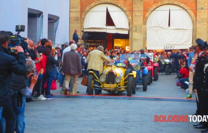 Die 1000 Miglia in San Lazzaro und Bologna, wie sich der Verkehr verändert
