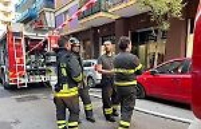 Ein weiterer Brand in einer Wohnung in Taranto. Video