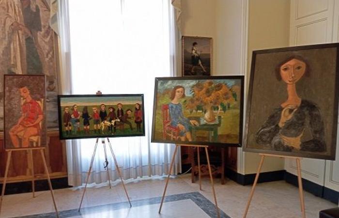 Vier Werke von Domingo Saglimbene als Schenkung an die Stadt Catania