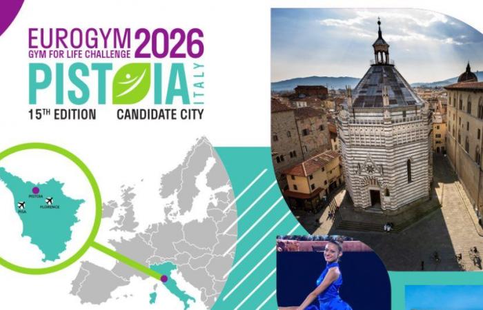 Pistoia ist Gastgeber von Eurogym 2026 | Gemeinde Pistoia