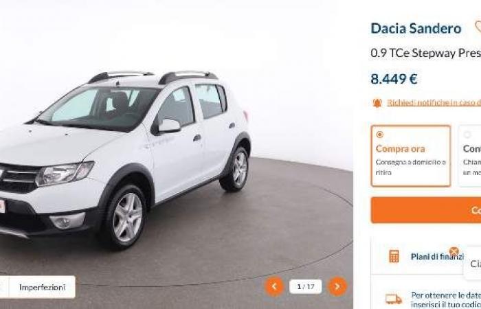 Dacia Sandero, Sie zahlen weniger als asiatische Modelle: Der Preis erreicht nicht einmal 10.000 Euro, aber Sie müssen sich beeilen