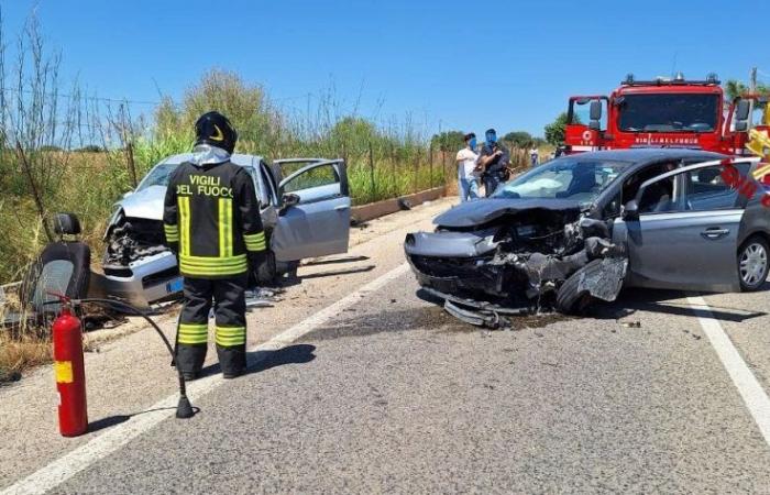 Unfall zwischen zwei Autos zwischen Comiso und Santa Croce Camerina, fünf Verletzte, einer schwer – BlogSicilia