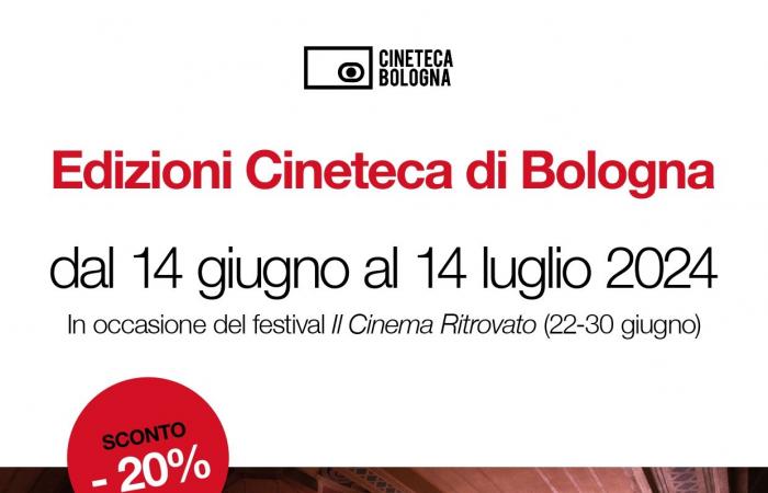 Die Rabatte für die Cineteca di Bologna beginnen!