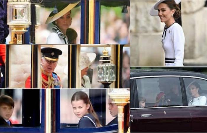 „Trooping the Colour 2024“: Kate Middleton kehrt bei der Parade für König Charles III. in die Öffentlichkeit zurück. LIVE