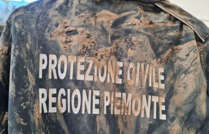 In Faenza „Überschwemmung, ein Jahr später. Ein Tag, um Danke zu sagen“, anwesende Delegation aus Alessandria