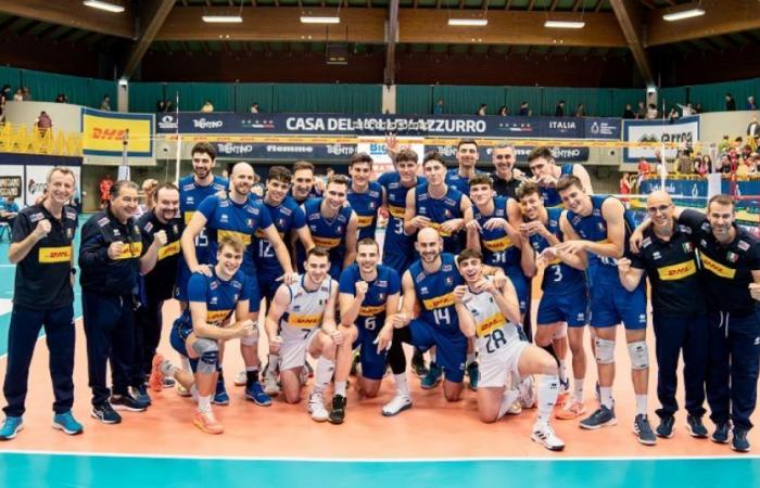 Volleyball ist immer noch der Protagonist im Fleimstal, das immer mehr zur „Heimat des italienischen Volleyballs“ wird: Dreifach-Herausforderung zwischen Italien und Deutschland unter 22 Jahren