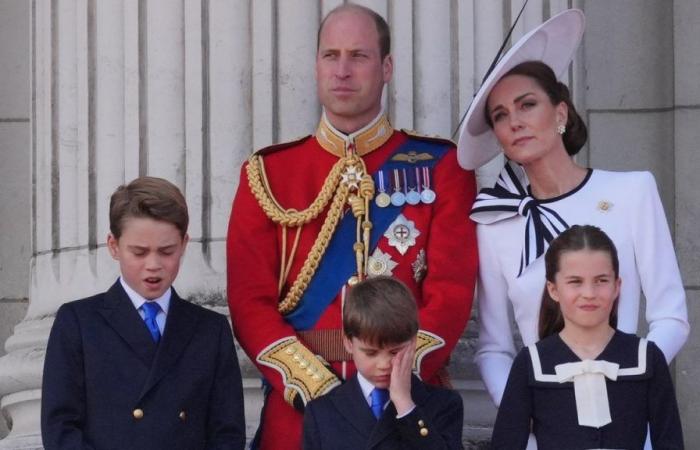 Louis’ Gähnen, Kate Middletons Lächeln: die schönsten Fotos vom Balkon von Trooping The Colour