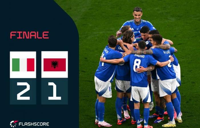Euro 2024: Italien-Albanien 2:1 dank des Comebacks von Bastoni und Barella