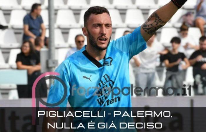 Pigliacelli – Palermo: Kehrtwende, es ist noch nichts entschieden. Der Torwart will das Spielfeld sprechen lassen