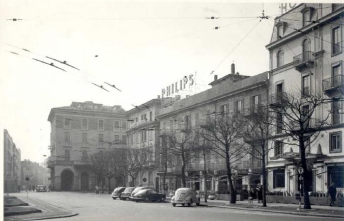 Der schwarz-weiße Zauber des verlorenen Como: Fotos der Nostalgie entstehen bei der Wiederherstellung des historischen Hotels