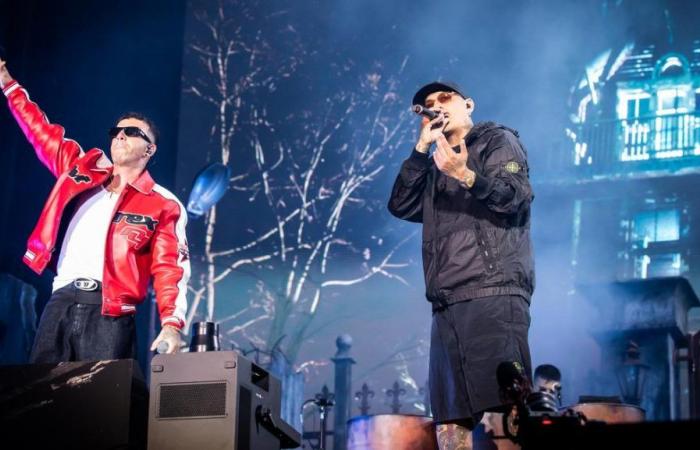 Salmo und Noyz Narcos, Rap ist ein Spektakel: Fans in Raserei