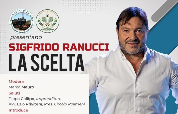 Das Buch „La Scelta“ von Sigfrido Ranucci kommt in Reggio Calabria an
