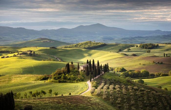 Wo kann man im Sommer in der Toskana in die Berge fahren?