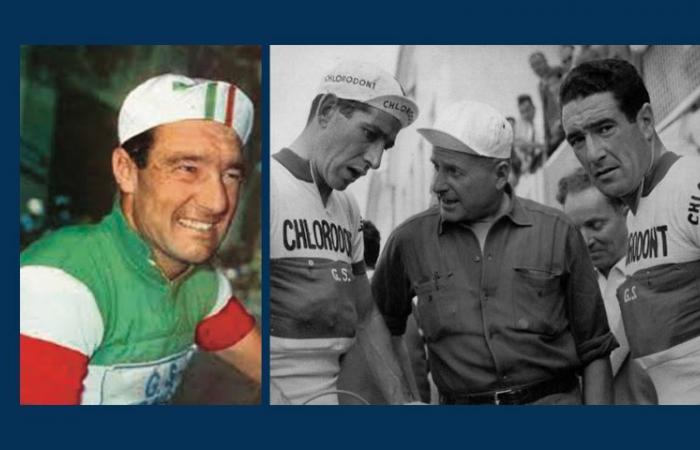 Cremona-Abend – Warten auf die Tour in Piacenza: Pierino Baffi war sechs Mal bei der Tour und dieser einzige Sieg ging in die Geschichte der „Grande Boucle“ ein.