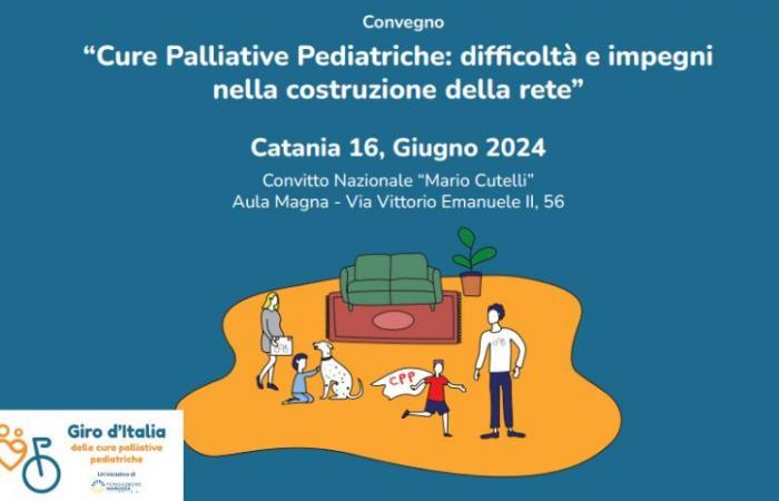 Die Italienreise der pädiatrischen Palliativpflege macht Halt in Catania, um für das CPP-Netzwerk zu werben