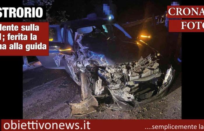 VISTRORIO – Unfall auf der Sp61; Die Fahrerin wurde verletzt (FOTO)