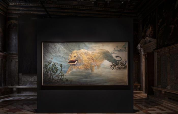 Ford und sein Löwe treffen Tintoretto im Ateneo Veneto wieder