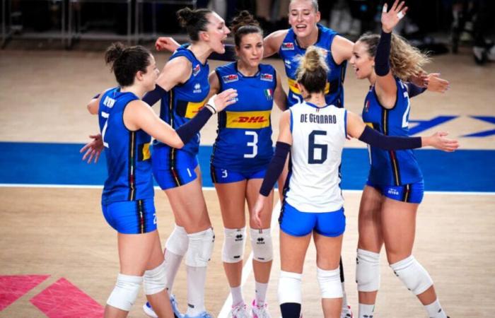 Im Frauen-Volleyball besiegt Italien auch Serbien. Antropova-Protagonistin