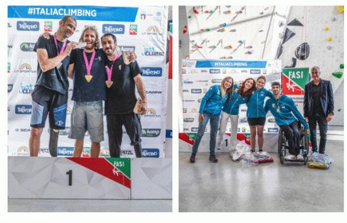 Sportklettern: Die neuen italienischen Paraclimbing-Meister werden in Reggio Emilia gekrönt