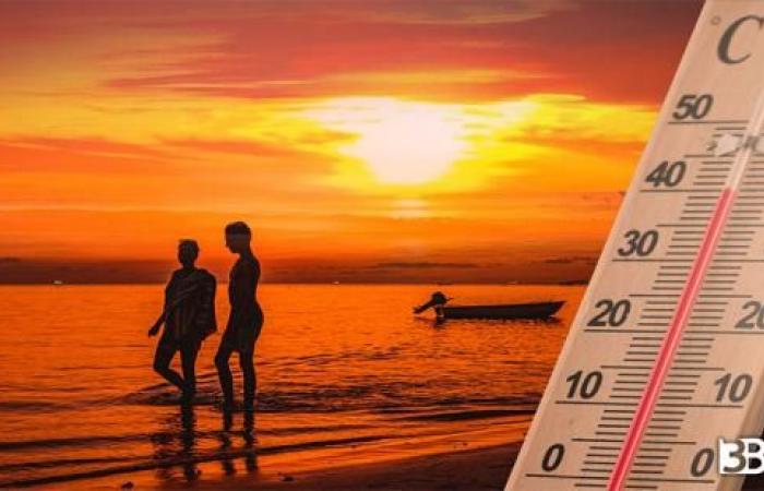 Temperaturwetter – Spitzenhitze ab Mitte der Woche mit Höchsttemperaturen von bis zu 40 °C, dann fallen die Temperaturen „3B-Wetter“.