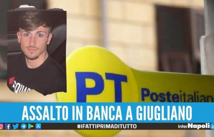Raubüberfälle auf Post und Banken, ein 20-Jähriger aus Giugliano unter Hausarrest