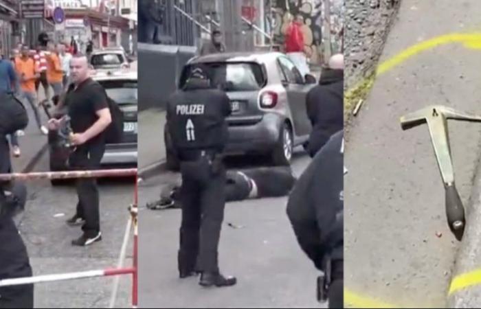 Polizei erschießt Mann mit Axt. Niederländische Fans wurden angegriffen