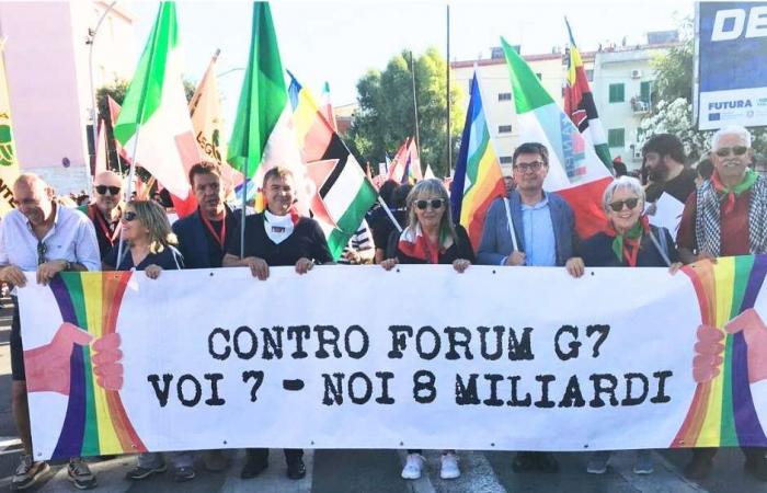 Der Polizeikommissar von Brindisi äußert sich zum Protestmarsch gegen die G7