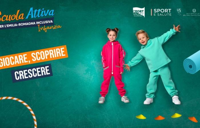 Mit „Scuola Attiva Kids für die inklusive Emilia-Romagna“ hält körperliche Aktivität Einzug in den Kindergarten. Nepi Molineris: „Es ist ein Modell, das nachgeahmt werden muss“