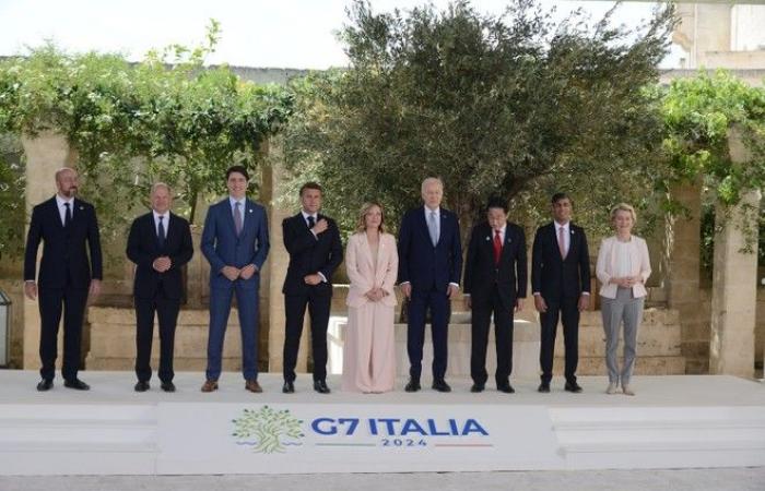 G7 Apulien, die Giganten der Welt, die sich für den Verzicht auf Öl, aber nicht auf Gas aussprechen
