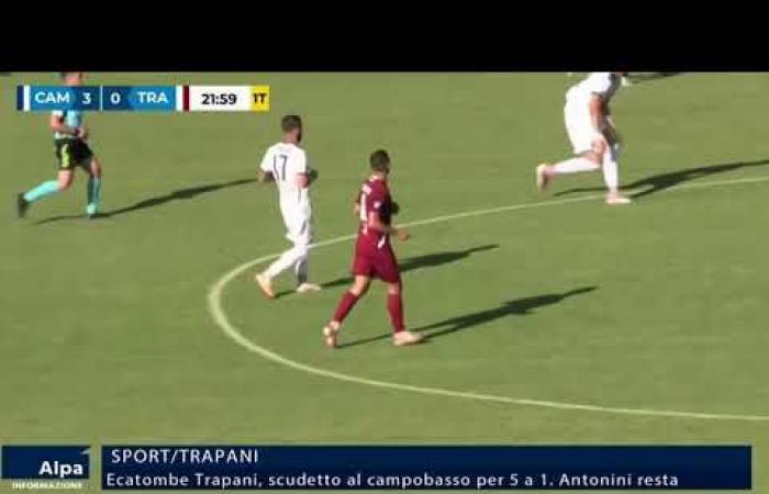 Fußball. Massaker von Trapani, Meisterschaft für Campobasso mit 5 zu 1. Antonini bleibt (Interview) – Alpauno