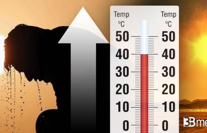 Die bevorstehende afrikanische Hitzewelle wird intensiv sein und Spitzentemperaturen von über 38–40 °C aufweisen. Hier ist „3B Meteo