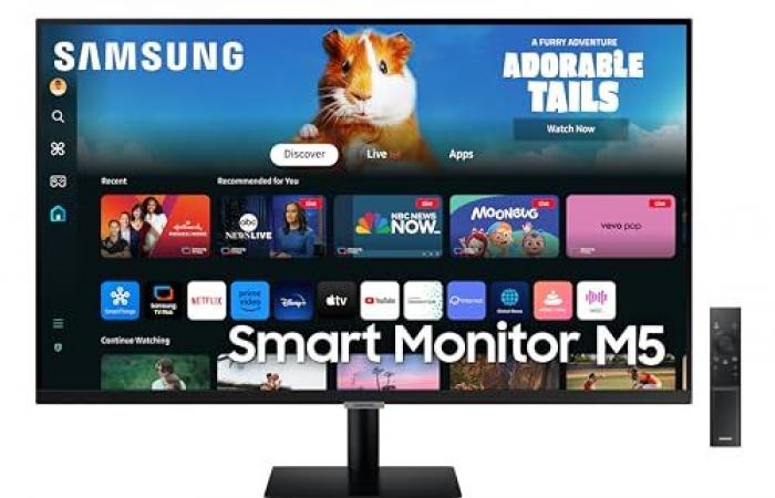 Der Samsung Smart Monitor M5 ist bei Amazon zum Allzeittiefpreis im Angebot