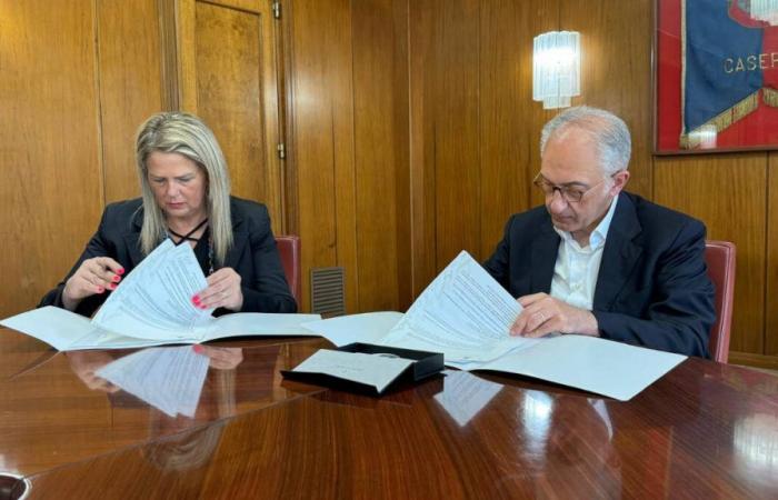 Ehemalige Casola-Delegation, Pakt unterzeichnet zwischen der Gemeinde Caserta und Noi voci di donne