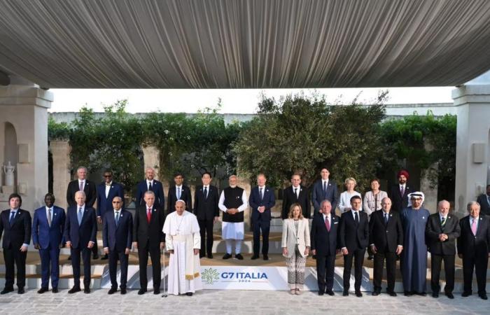 G7 Apulien, die Giganten der Welt, die sich für den Verzicht auf Öl, aber nicht auf Gas aussprechen