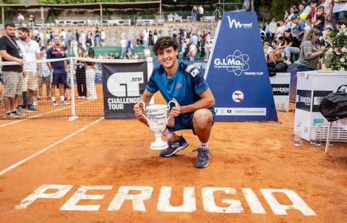 Tennis: Darderi gewinnt den Perugia Challenger und wird die Nummer 34 der Welt