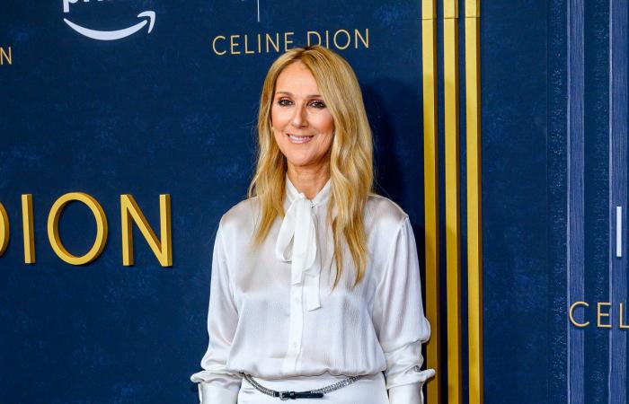 Céline Dion, wir fangen wieder bei Weiß an: Der total weiße Look bei der Premiere ihres Biopics zeugt von Eleganz und Stärke