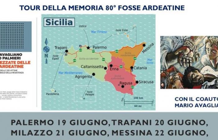 Das Buch „Das zerbrochene Leben der Fosse Ardeatine“ macht Halt in Sizilien