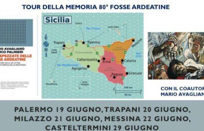 Das Buch „Das zerbrochene Leben der Fosse Ardeatine“ macht Halt in Sizilien, Presseagentur Italpress