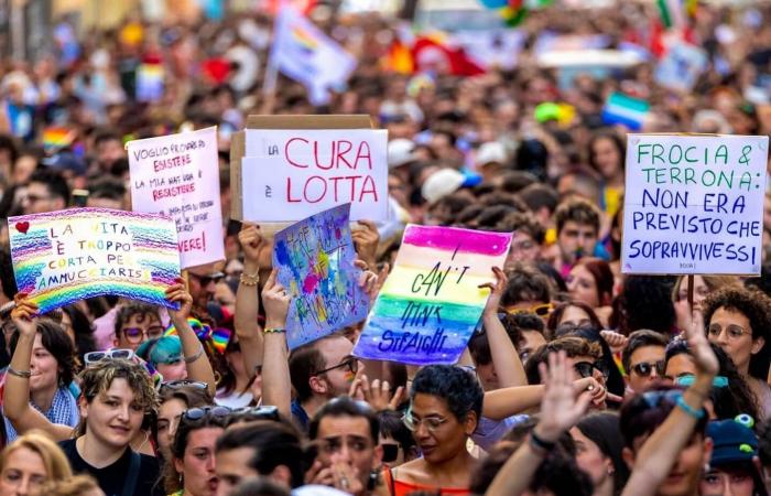 Pride 2024. Nachrichten und Fotos aus Forlì, Triest, Bergamo, Catania und Verona am 14., 15. und 16. Juni