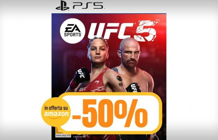 EA SPORTS UFC 5 Standard Edition für PS5 jetzt ZUM HALBEN PREIS!