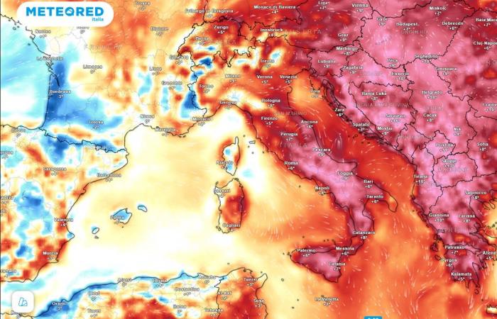 Der Blick richtete sich auf den bevorstehenden Kälteeinbruch und die Gefahr extremer Ereignisse in Italien